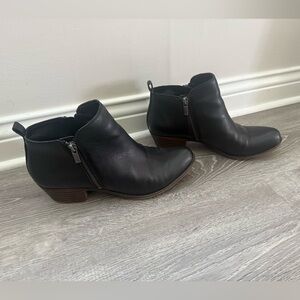 Lucky Brand Basel black booties Size 10